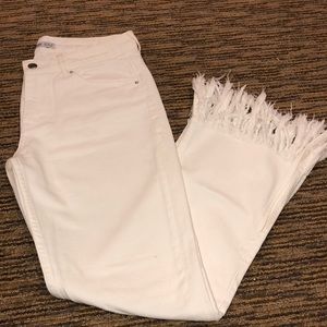 Zara White Jeans